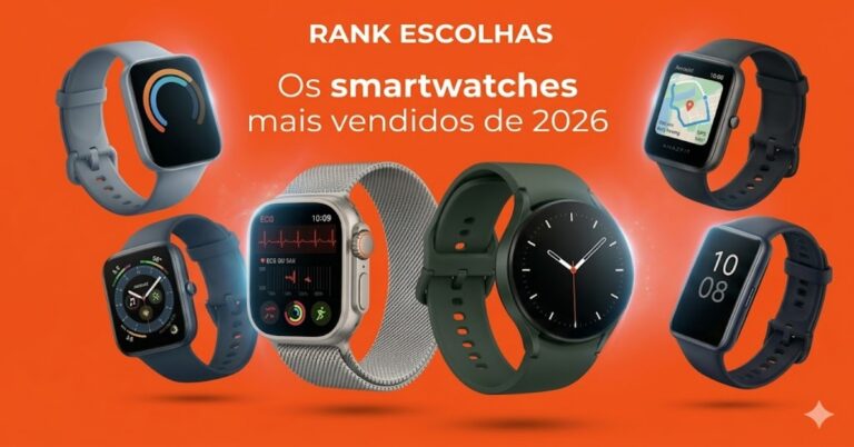 Garanta já o SmartWatch mais vendido de 2026