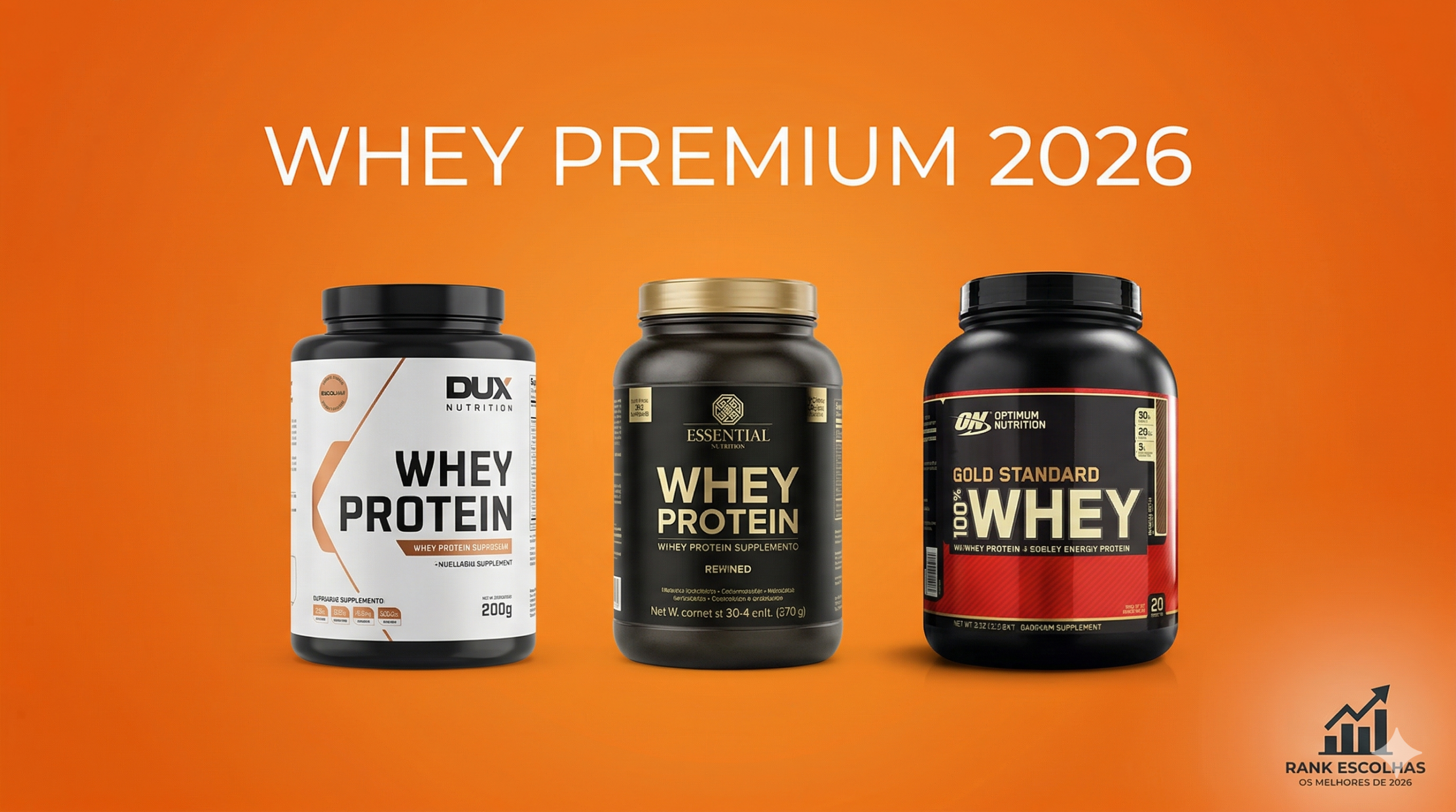 Os 10 Melhores Whey Protein Premium de 2026